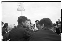 John F. Kennedy visiting East Carolina College